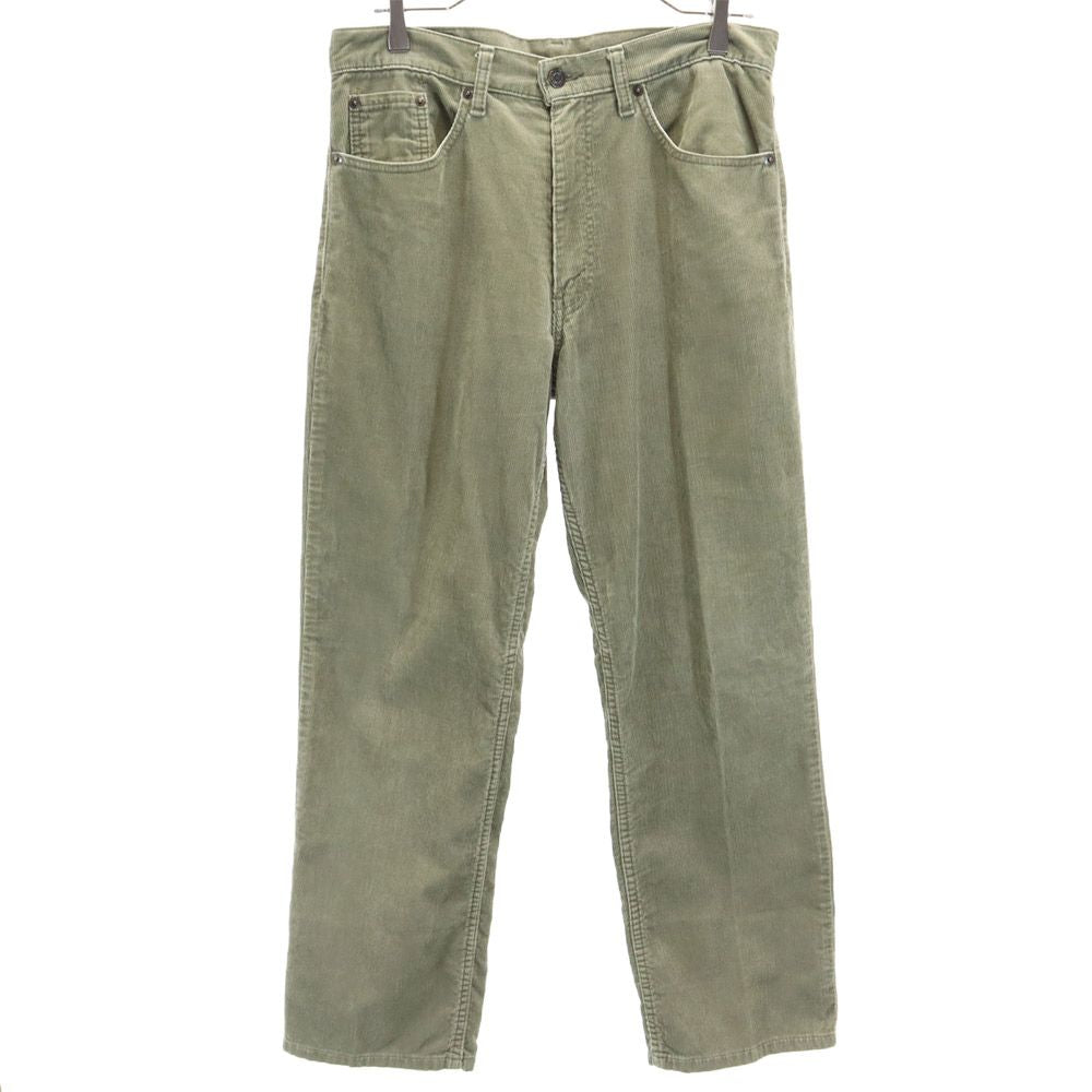 リーバイス 90s 日本製 513-15 オールド ヴィンテージ コーデュロイパンツ W32 カーキ Levi's メンズ
