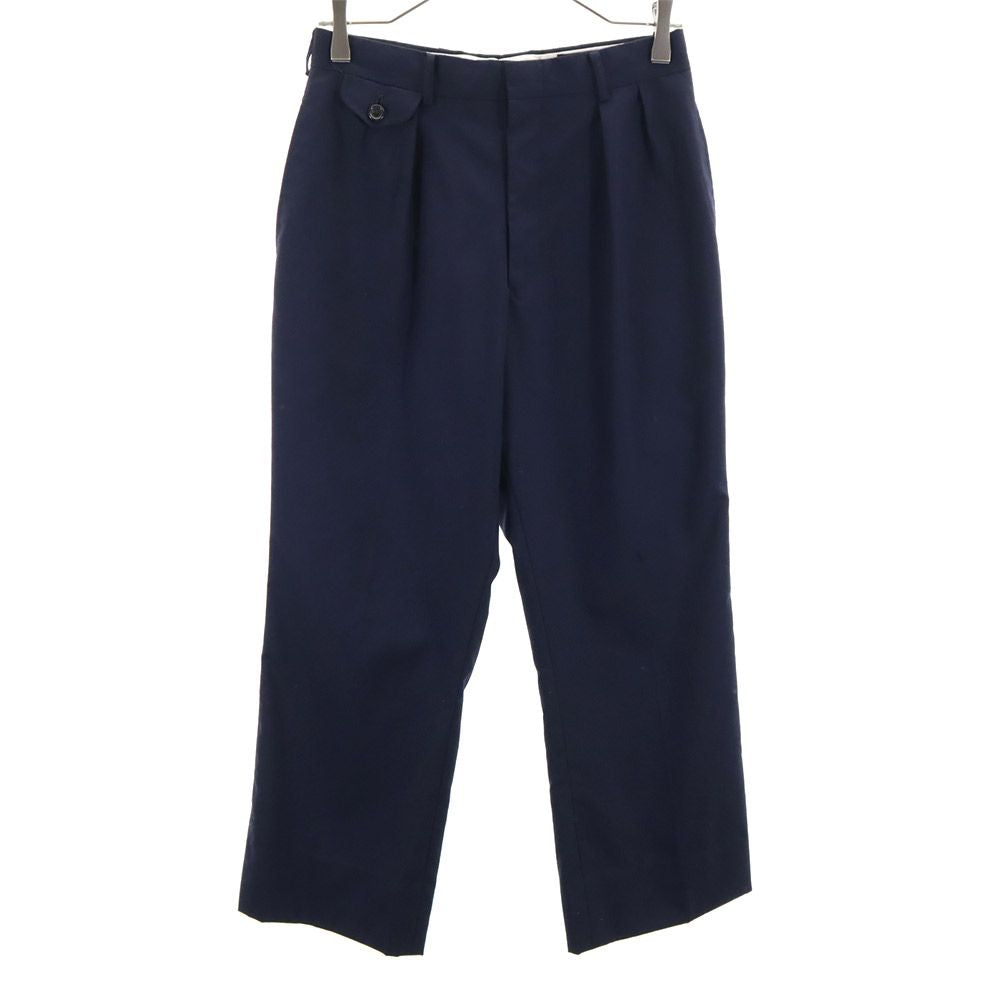 Polo by Ralph Lauren ポロバイラルフローレン 80s 緑タグ ウール スラックスパンツ 160 ネイビー キッズ
