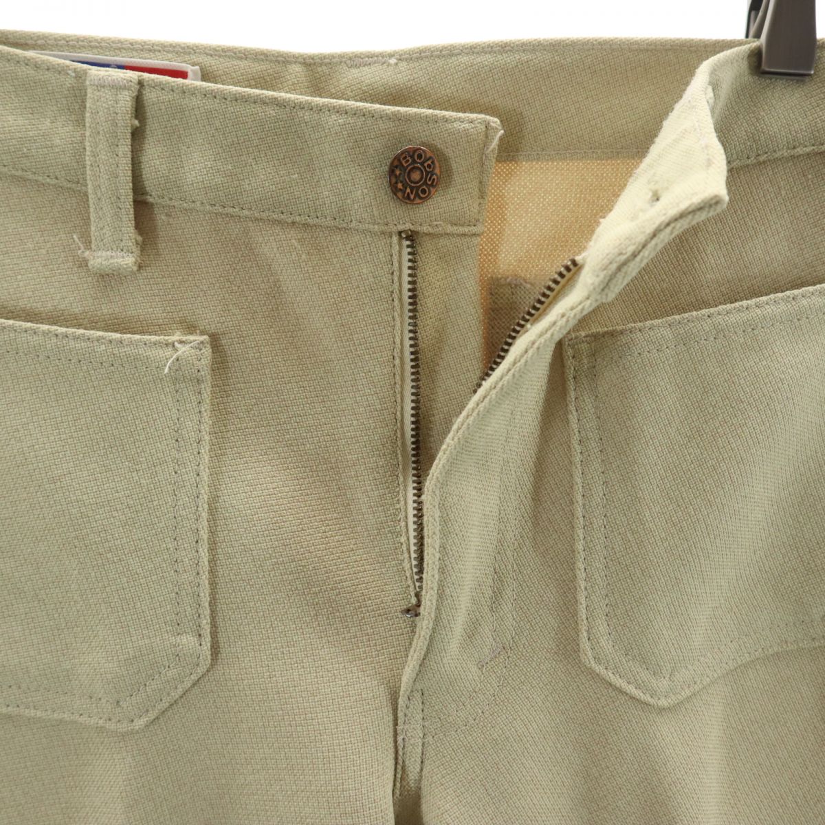 BOBSON ボブソン ロングパンツ W28 ベージュ レディース