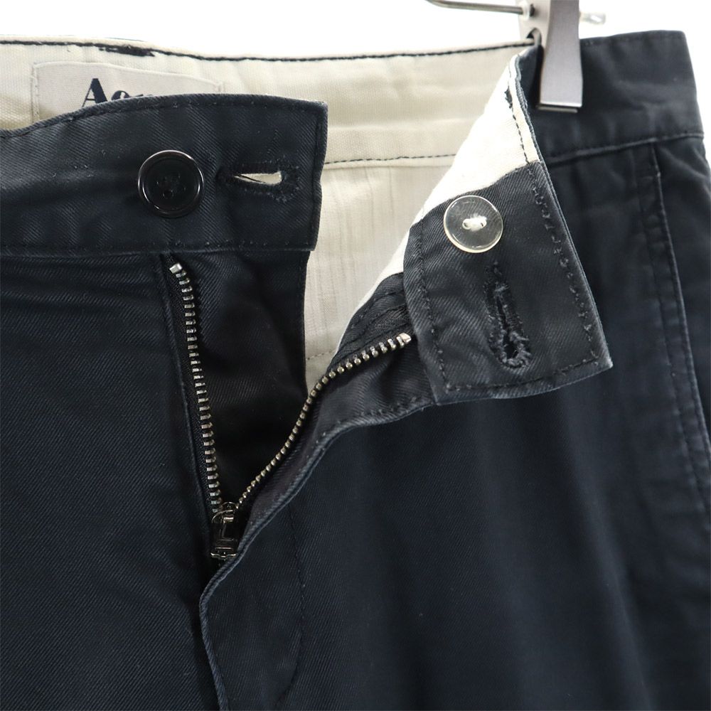 ACNE アクネ ロングパンツ 48 ブラック メンズ