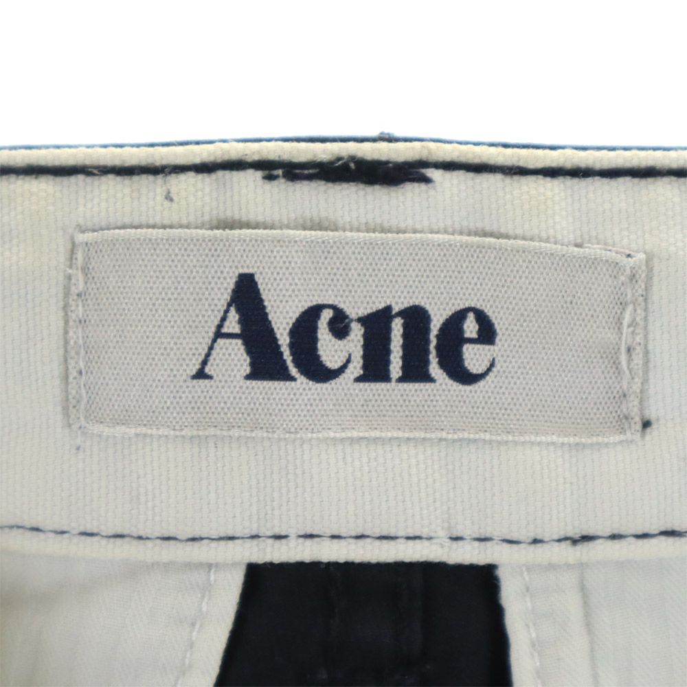 ACNE アクネ ロングパンツ 48 ブラック メンズ