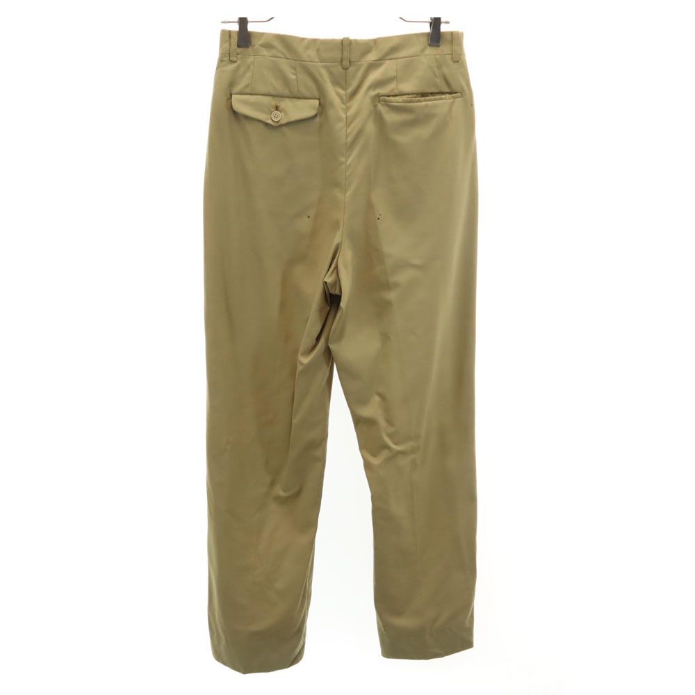 Karl Helmut カールヘルム ウール スラックスパンツ M ブラウン メンズ