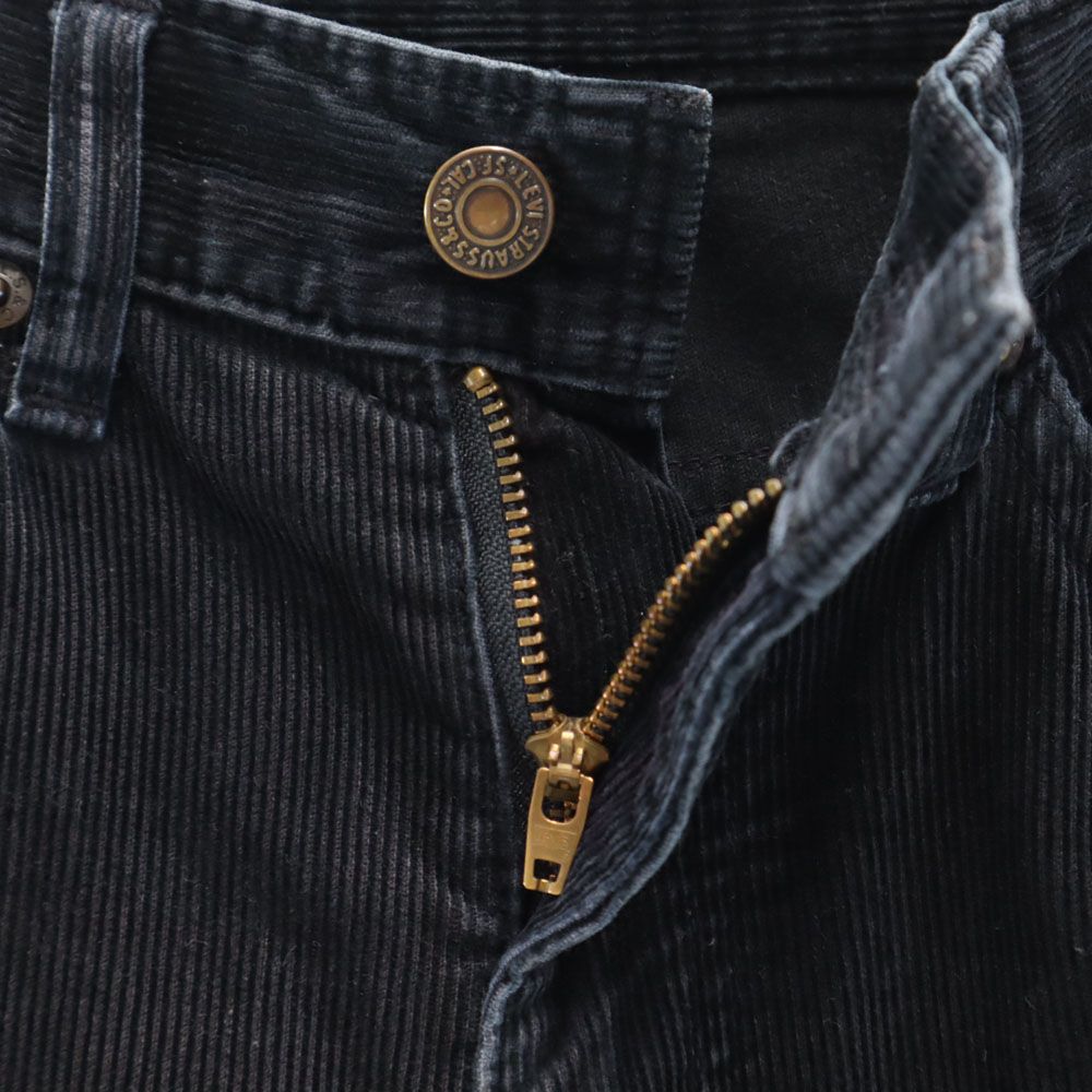 Levi's リーバイス 90s 日本製 517 コーデュロイパンツ W29 黒 メンズ