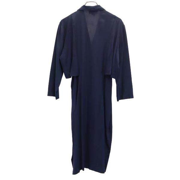 MICHAELBLAIR 80s 90s オールド トレンチコート ネイビー系 レディース