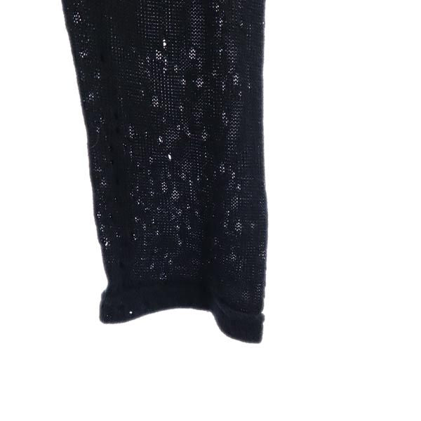 LIMI feu リミフゥ 長袖 ニット カーディガン ブラック レディース