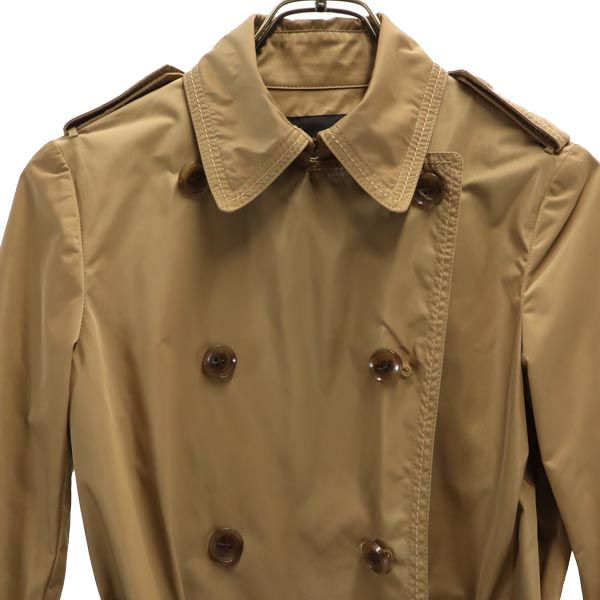 iCB アイシービー トレンチコート 9 ベージュ系 ウエストリボン レディース