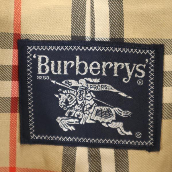 バーバリーズ 90s オールド ステンカラーコート カーキ系 Burberrys メンズ