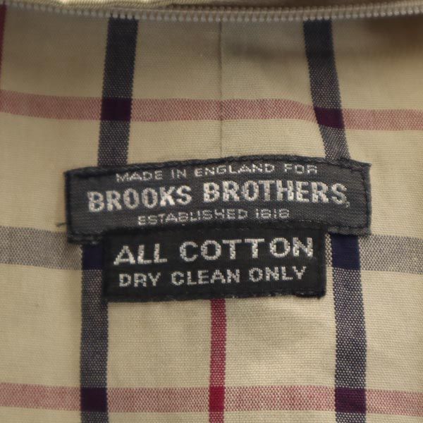 Brooks Brothers ブルックスブラザーズ 80s ヴィンテージ ステンカラーコート 36 ベージュ メンズ