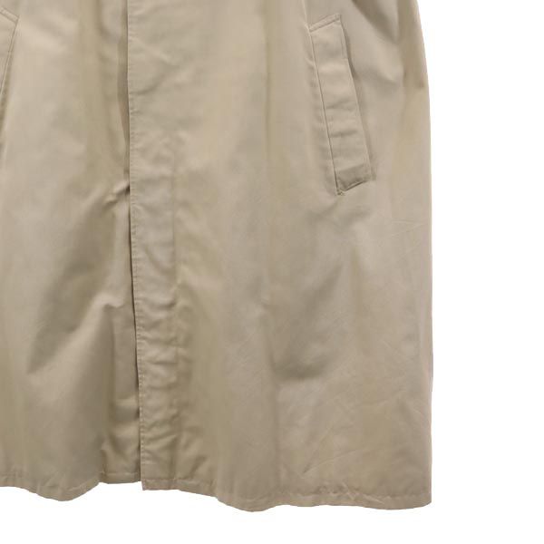 PERMA FINISH ヴィンテージ 英国製 ステンカラーコート 44R ベージュ メンズ