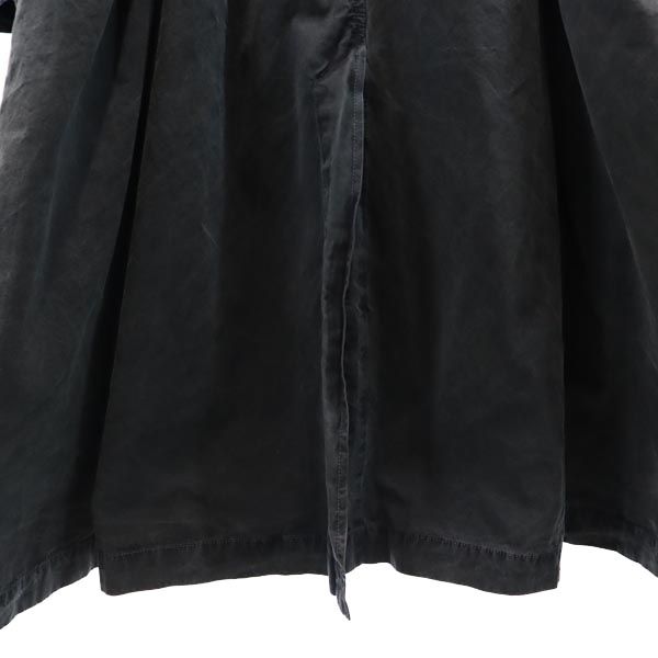 ウティ 日本製 ステンカラーコート 4 ネイビー系 OUTIL ウエストベルト メンズ