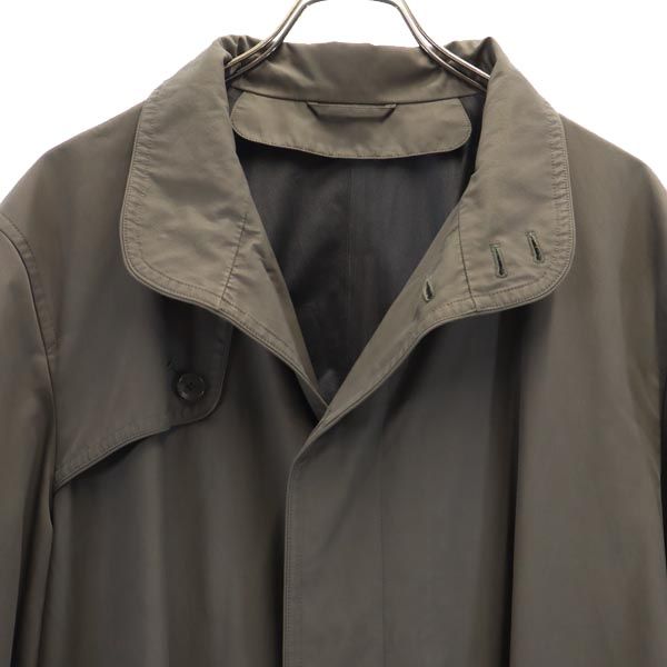三陽商会 ステンカラーコート L カーキ系 ゴアテックス メンズ