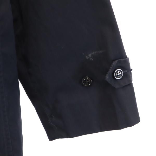 US ARMY アメリカ軍 80s DLA ステンカラーコート ネイビー オールウェザーコート レディース