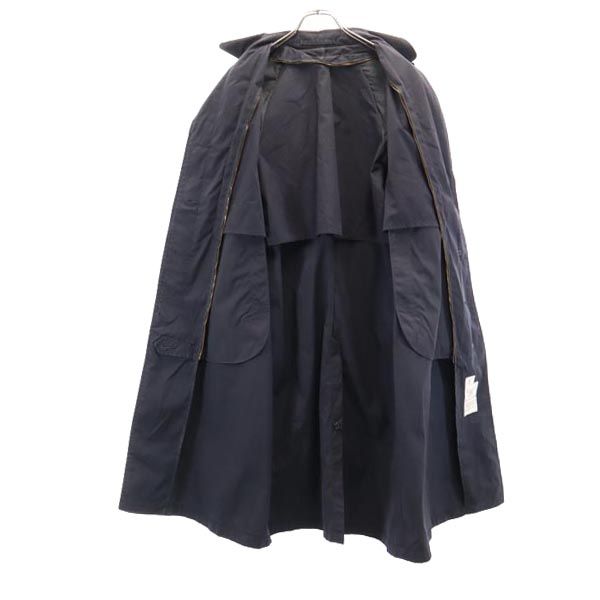 US ARMY アメリカ軍 80s DLA ステンカラーコート ネイビー オールウェザーコート レディース