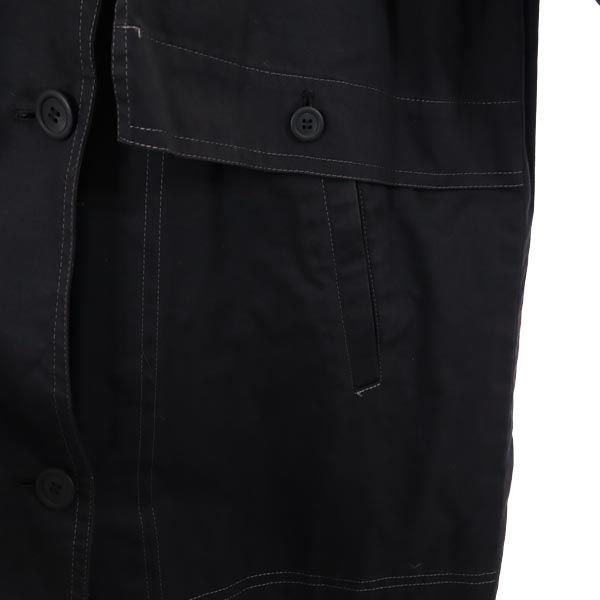 LAUTREAMONT ロートレアモン トレンチコート 9号 ブラック系 レディース