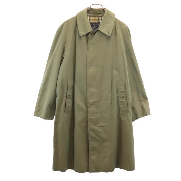 Burberrys バーバリーズ 80s 90s オールド イングランド製 ステンカラーコート カーキ メンズ