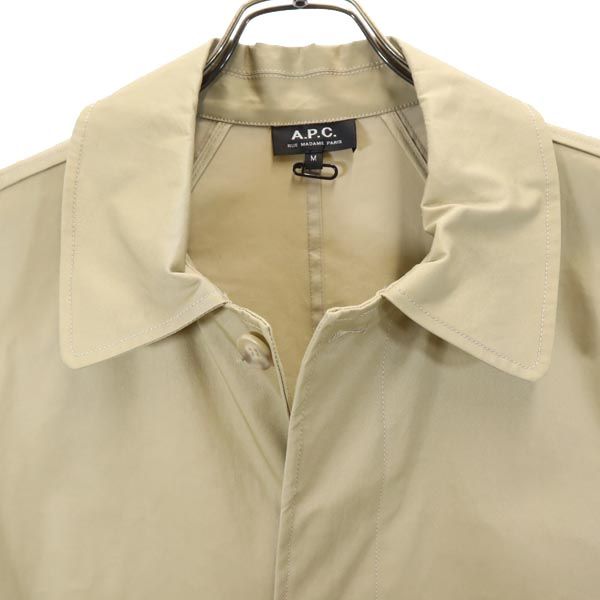 A.P.C. アーペーセー ステンカラーコート M ベージュ メンズ