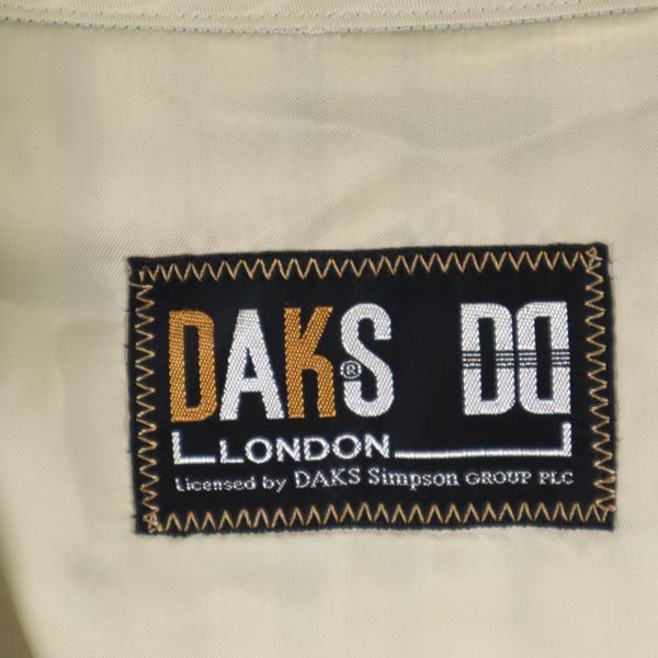 DAKS ダックス ライナー付き ステンカラーコート M ベージュ メンズ