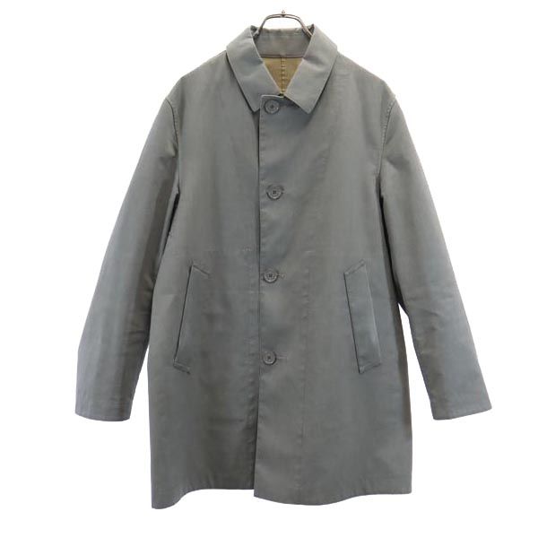 MACKINTOSH PHILOSOPHY マッキントッシュフィロソフィー 三陽商会 リバーシブル ステンカラーコート 40 グレー/ベージュ メンズ