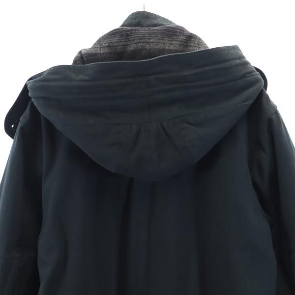 FACTOTUM ファクトタム ライナー付き モッズコート 46 ブラック メンズ