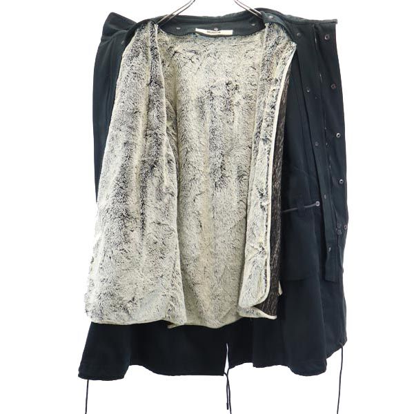 FACTOTUM ファクトタム ライナー付き モッズコート 46 ブラック メンズ