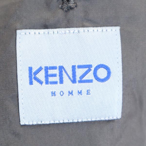 KENZO ケンゾー 90s オム 日本製 オールド ライナー付き トレンチコート 2 グレー HOMNE メンズ
