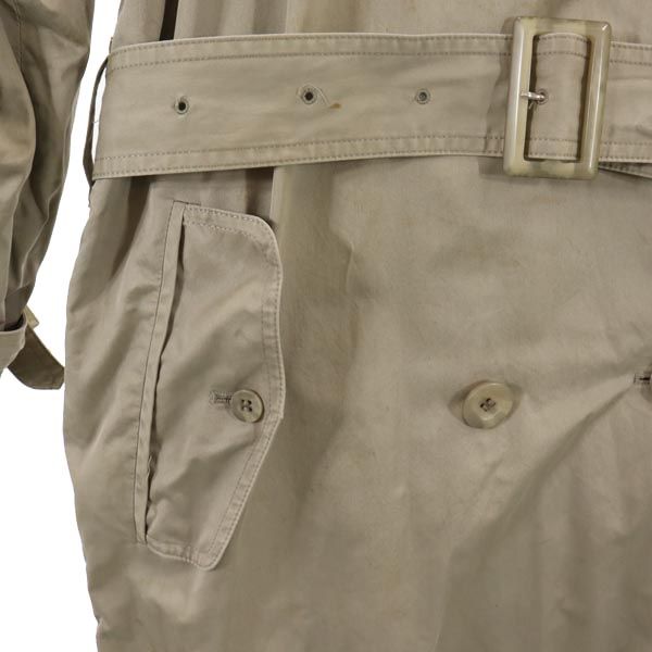 DAKS ダックス 日本製 トレンチコート 9AR ベージュ系 レディース