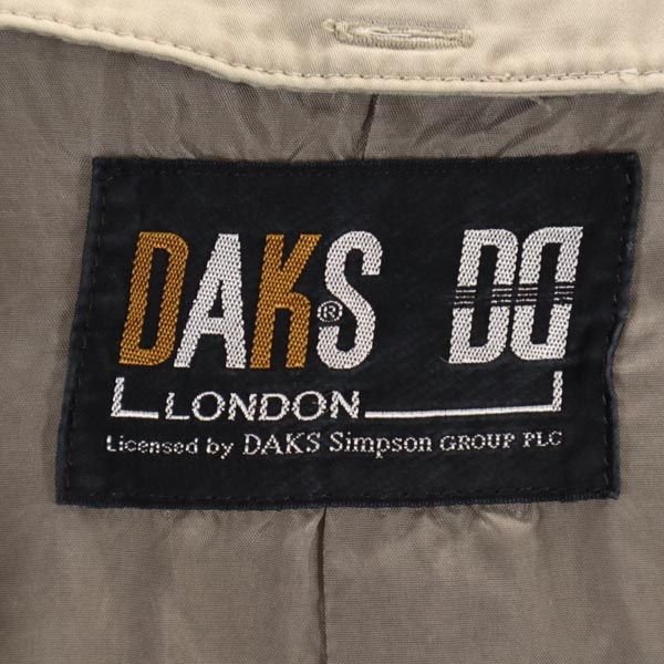 DAKS ダックス 日本製 トレンチコート 9AR ベージュ系 レディース