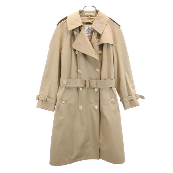 Misty Harbor ミスティーハーバー 80s 90s USA製 オールド トレンチコート 10 PETITE ベージュ レディース
