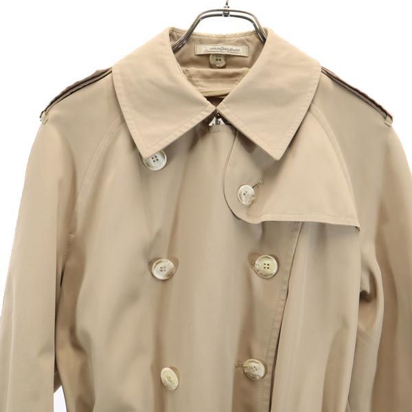 Misty Harbor ミスティーハーバー 80s 90s USA製 オールド トレンチコート 10 PETITE ベージュ レディース