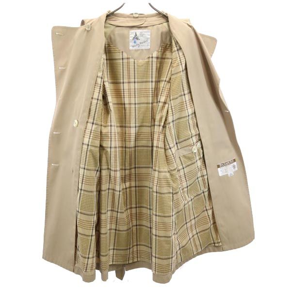 Misty Harbor ミスティーハーバー 80s 90s USA製 オールド トレンチコート 10 PETITE ベージュ レディース
