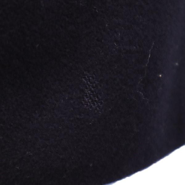 VETEMENTS CLASSIQUES ウールブレンド トレンチコート 36 ネイビー レディース