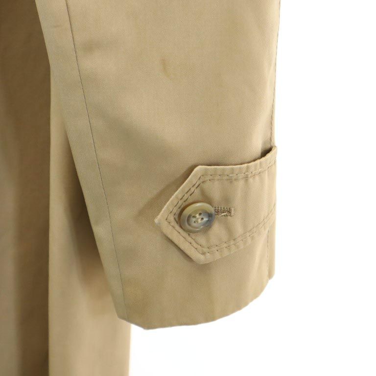 Diolen ディオレン ステンカラーコート ベージュ メンズ