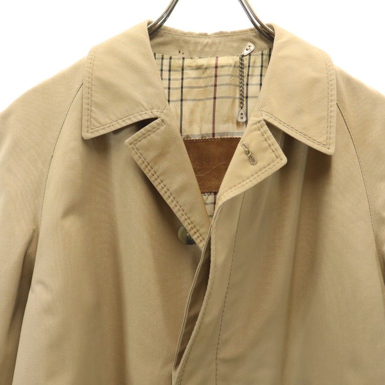 Diolen ディオレン ステンカラーコート ベージュ メンズ