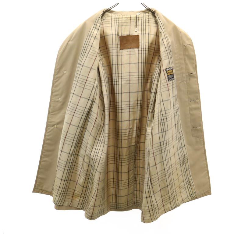 Diolen ディオレン ステンカラーコート ベージュ メンズ