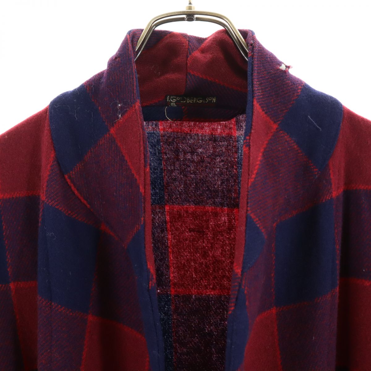 VINTAGE ヴィンテージ 50s 60s ガウンコート レッド系 メンズ