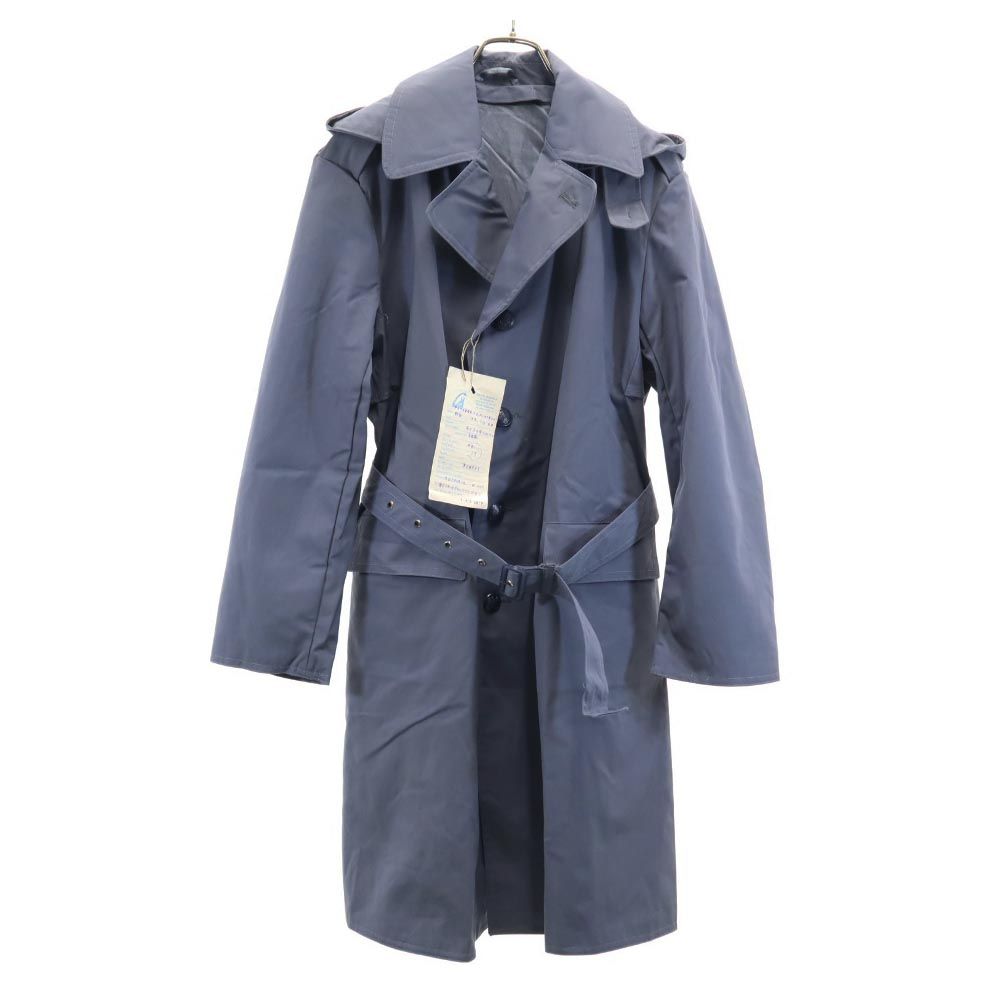 VINTAGE ヴィンテージ 70s 80s デッドストック 長袖 トレンチコート ブルー系 メンズ