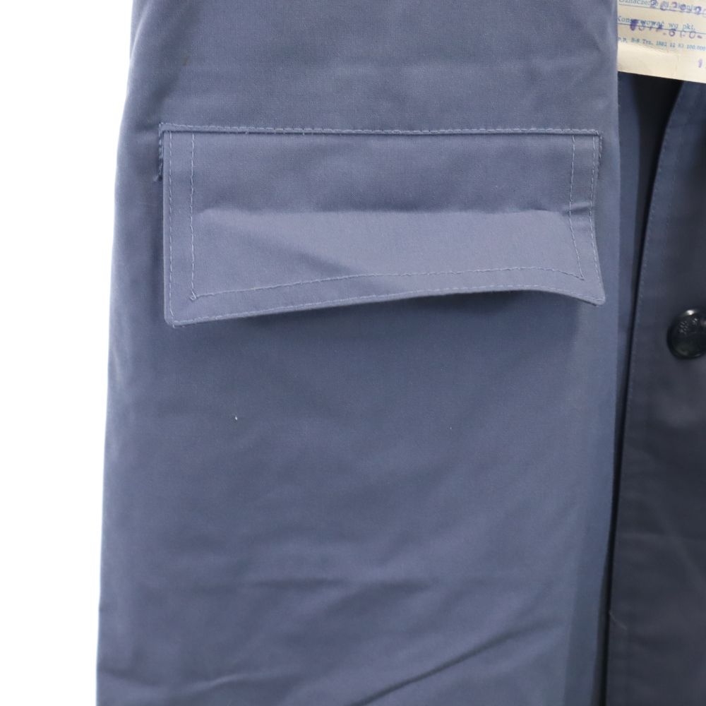 VINTAGE ヴィンテージ 70s 80s デッドストック 長袖 トレンチコート ブルー系 メンズ