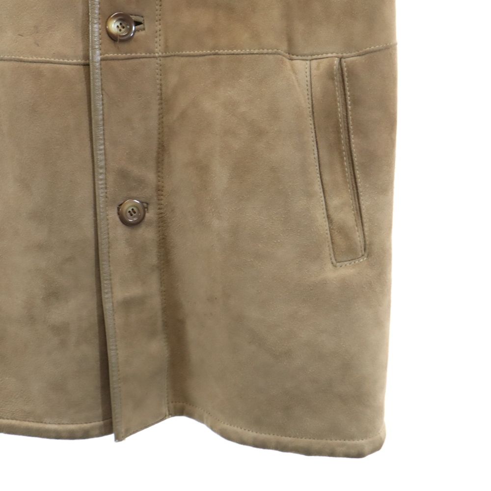 ADARCREA 80s 90s オールド 長袖 ムートンコート 46 キャメル ADARCREA メンズ