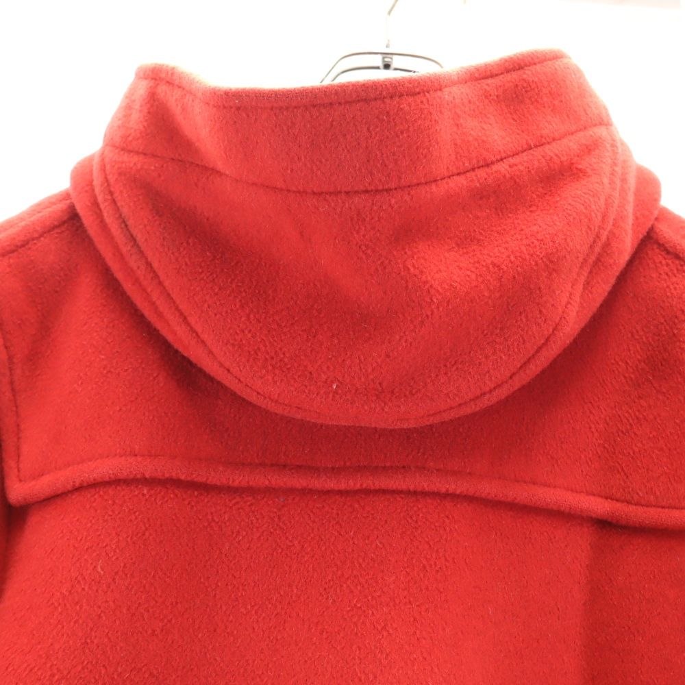 Gloverall グローバーオール 80s ウール ヴィンテージ 長袖 ダッフルコート USA-16 レッド系 裏チェック レディース