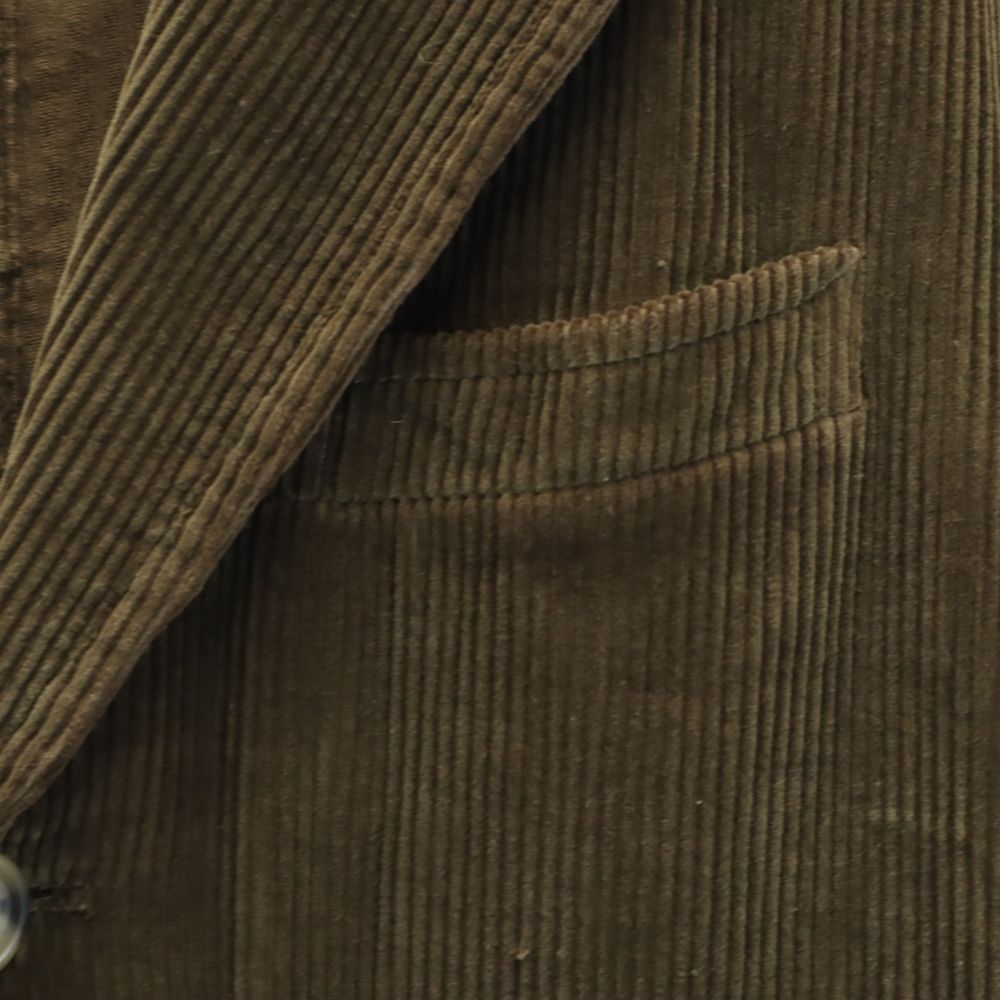 MAISON DE FAMILLE メイソンデファミーユ 長袖 コーデュロイコート 52 ブラウン系 メンズ