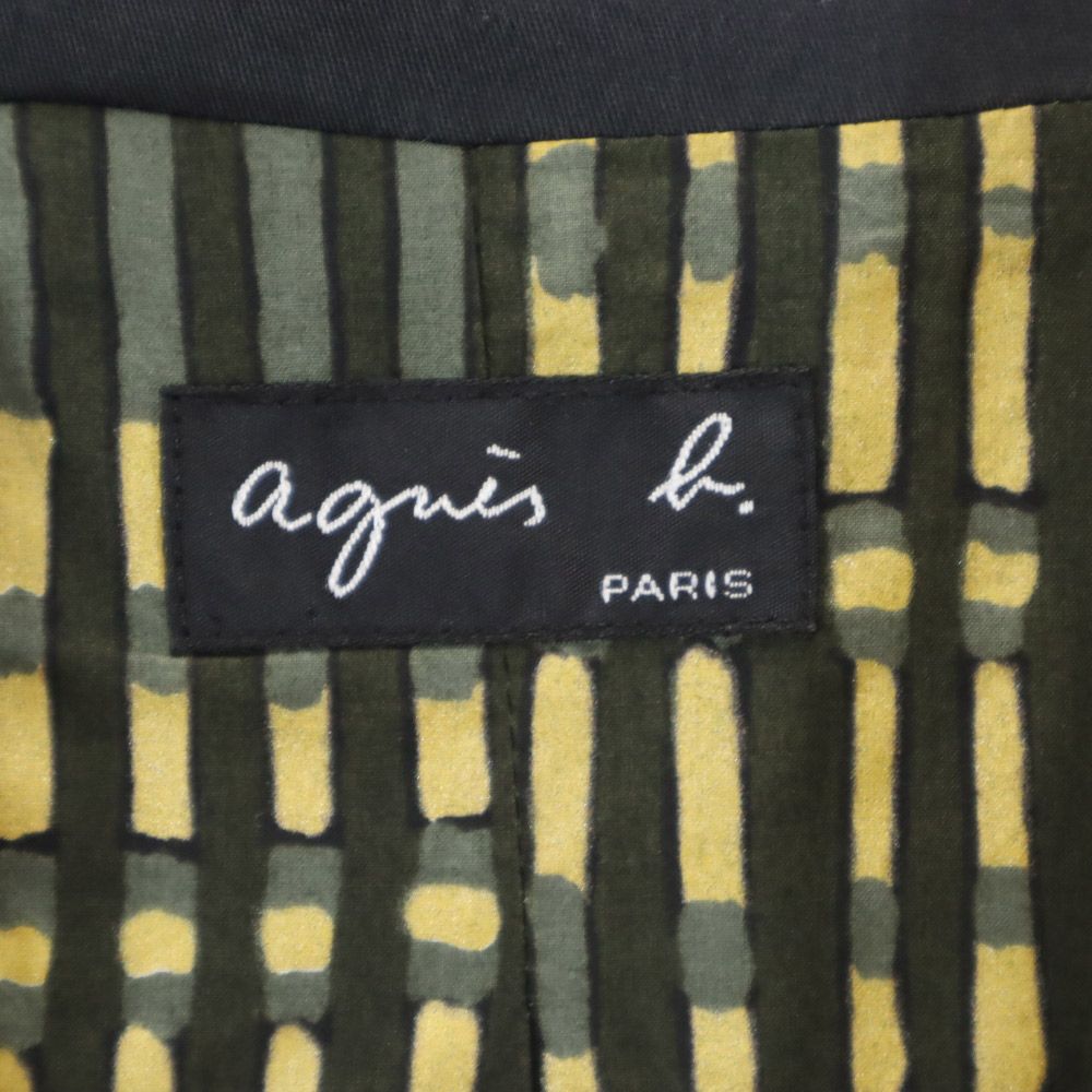 agnes b. アニエスベー フランス製 コート 1 ブラック レディース