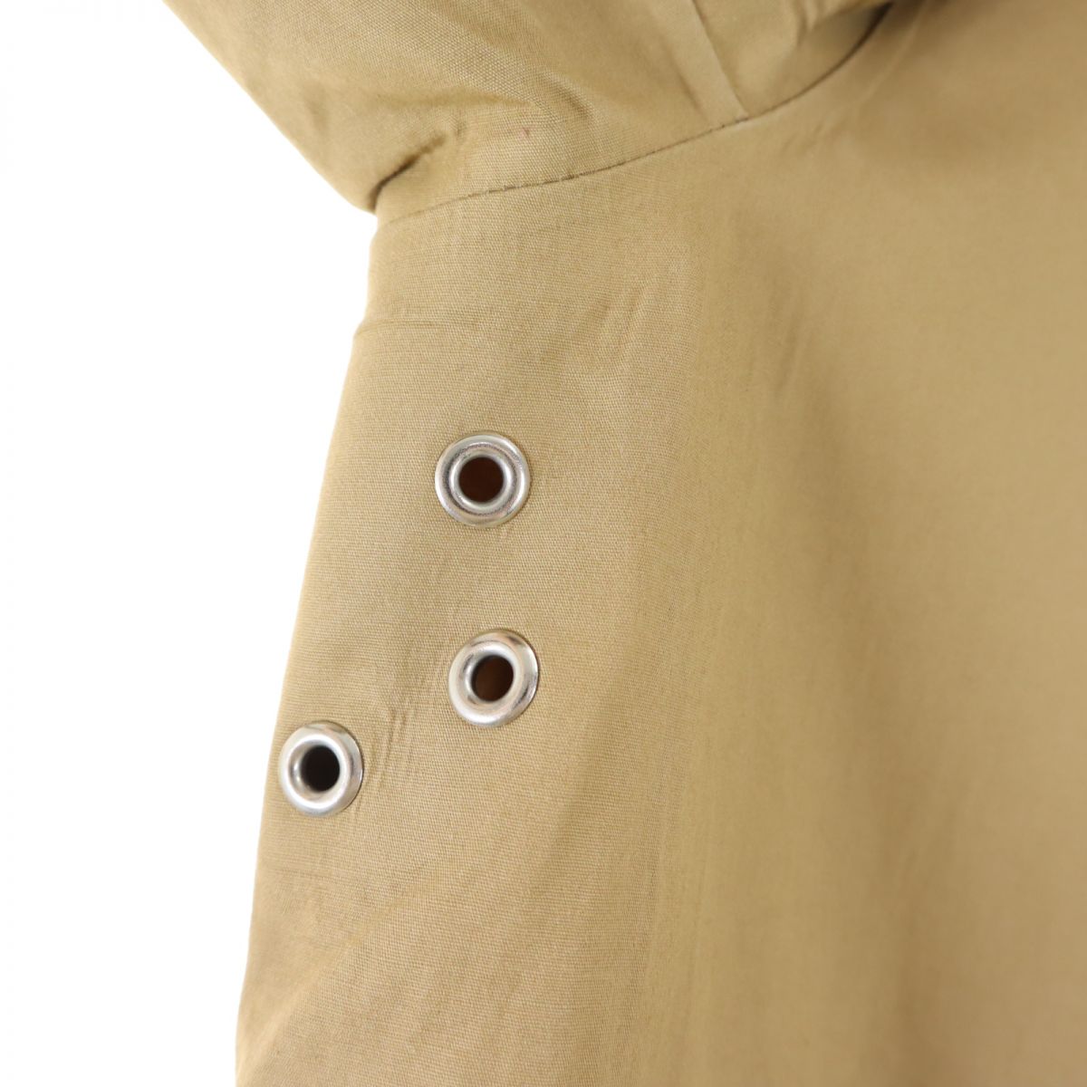 Mackintosh マッキントッシュ ゴム引き ステンカラーコート 40 ベージュ レディース