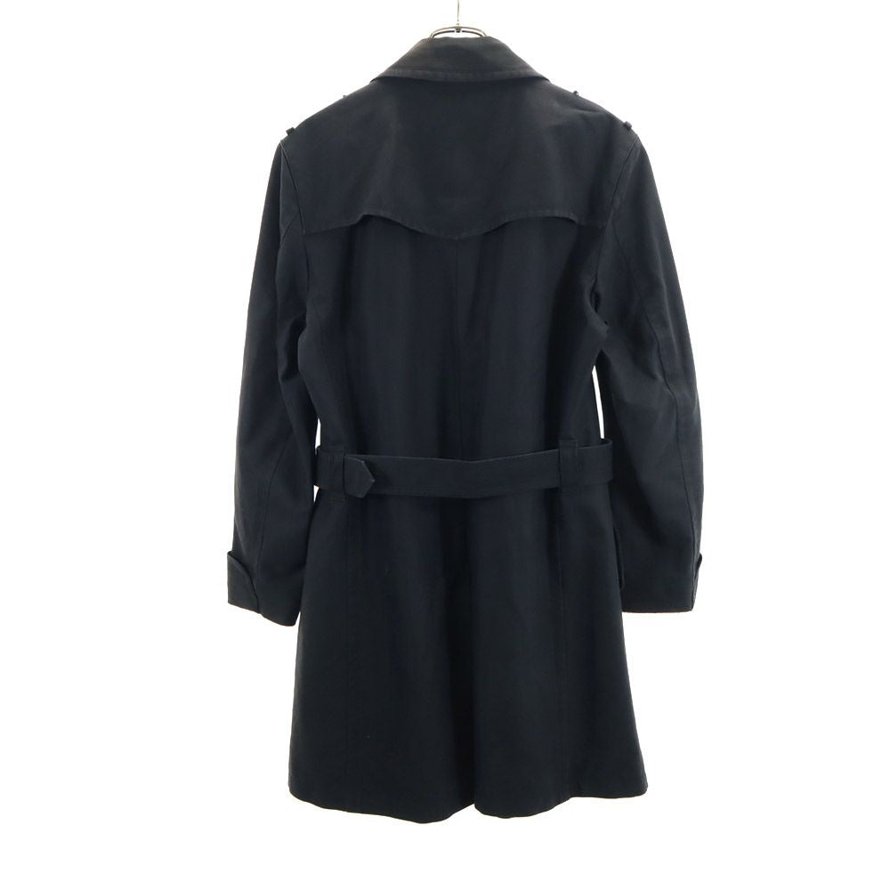 BURBERRY BLACK LABEL バーバリーブラックレーベル 三陽商会 日本製 トレンチコート M 黒 メンズ