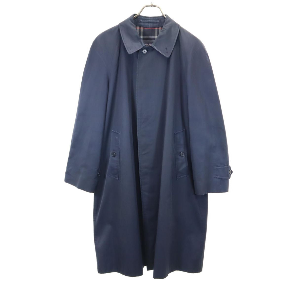 Burberrys バーバリーズ 90s オールド ステンカラーコート ネイビー メンズ