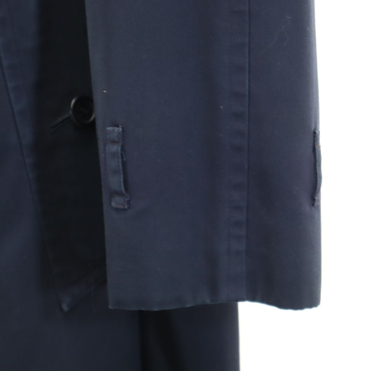 Burberrys バーバリーズ 90s 80s 英国製 オールド トレンチコート ネイビー系 メンズ