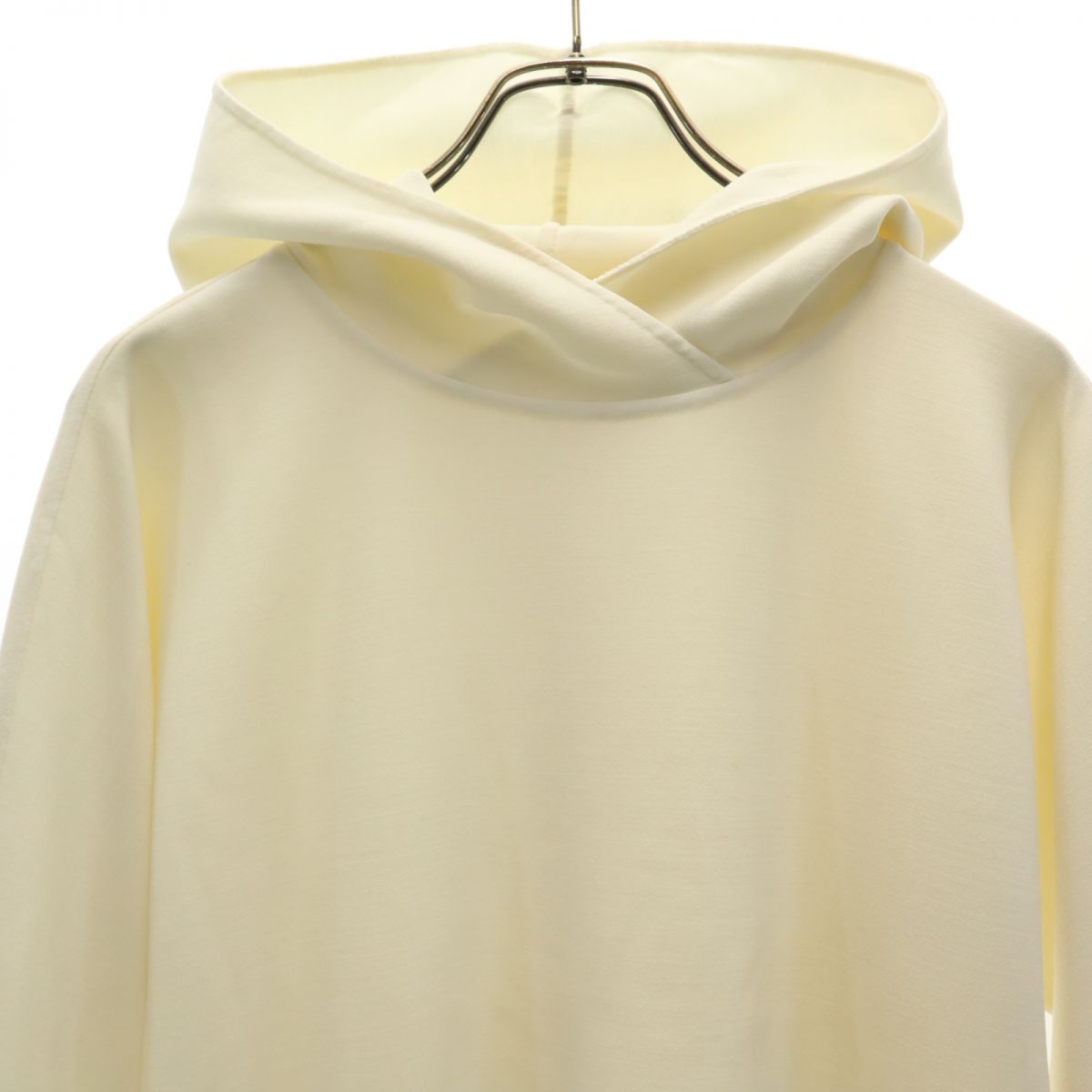 RALPH LAUREN ラルフローレン イタリア製 パープルレーベル 長袖 ウールブレンド ワンピース 6 アイボリー系 レディース