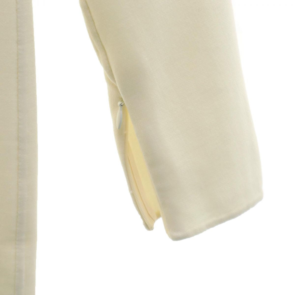 RALPH LAUREN ラルフローレン イタリア製 パープルレーベル 長袖 ウールブレンド ワンピース 6 アイボリー系 レディース