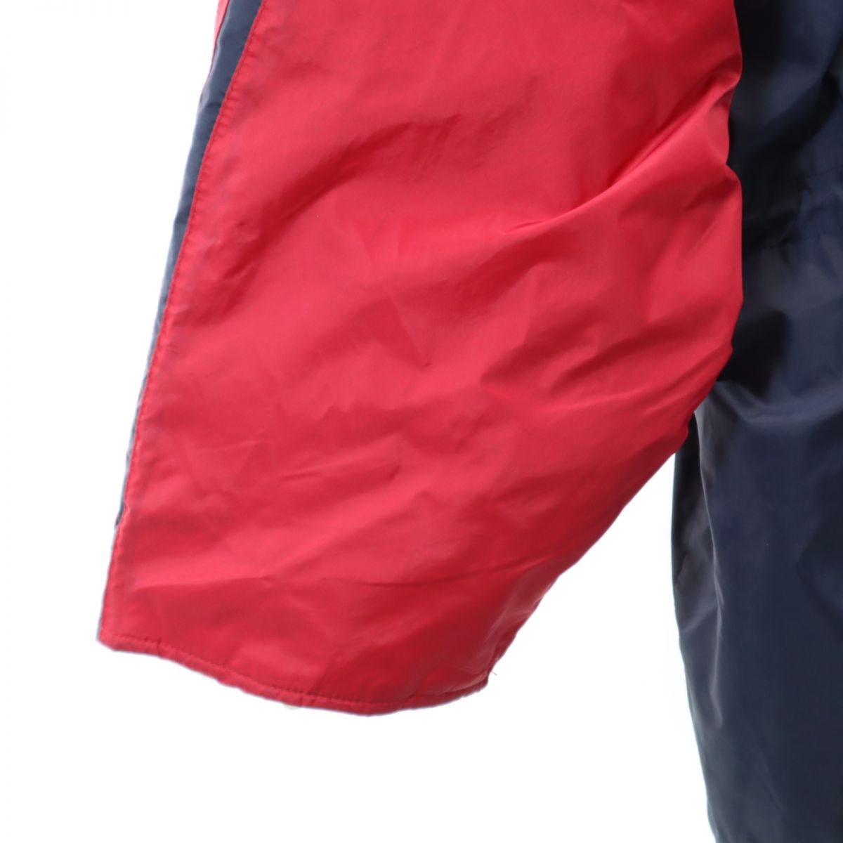 adidas アディダス 80s ヴィンテージ 中綿 ベンチコート L ネイビー系 メンズ