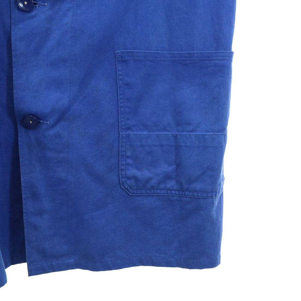 Forglos 70s 80s ヴィンテージ ユーロワーク ワーク チェスターコート 52 ブルー メンズ