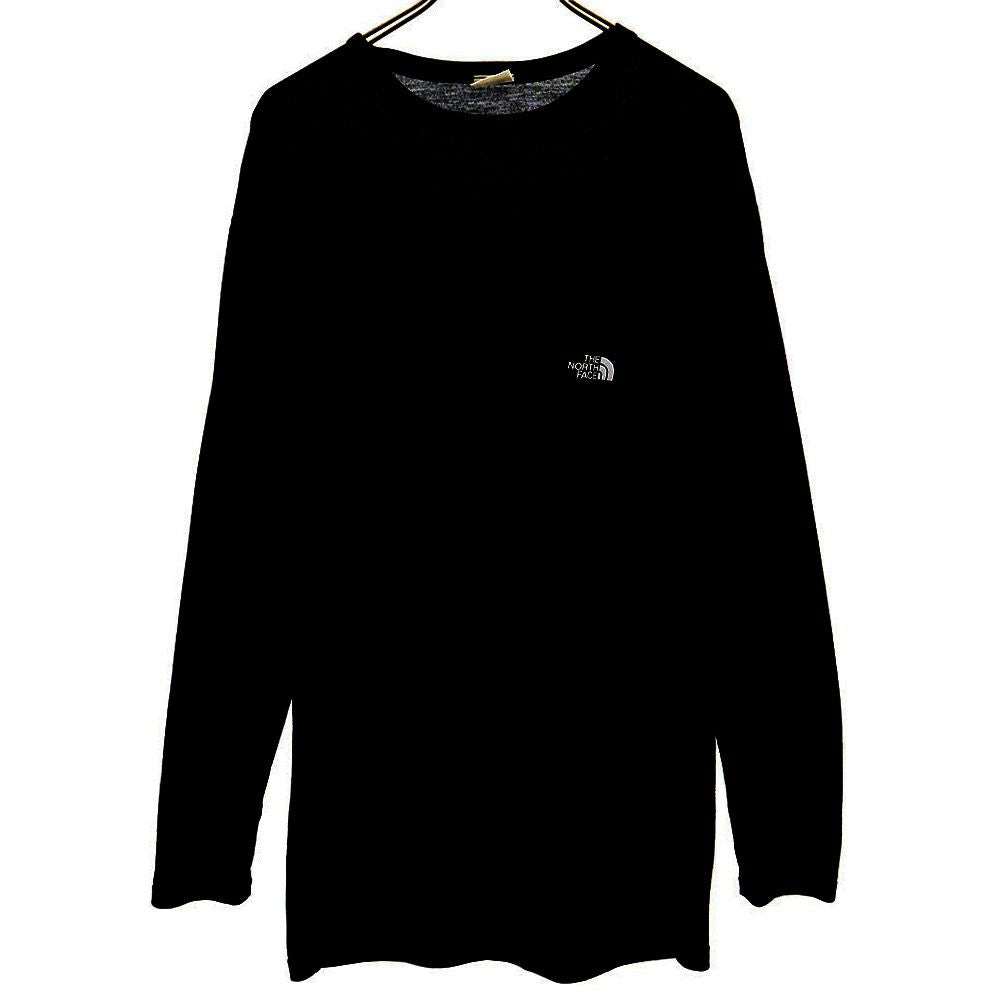 THE NORTH FACE ノースフェイス 日本製 アウトドア 長袖 Tシャツ LL ネイビー系 ロンT メンズ